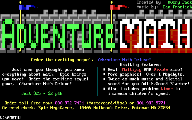 Adventure Math 0