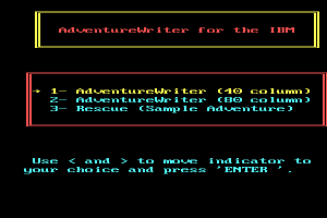 Adventure Writer (included game) 0