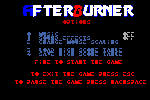 After Burner 0