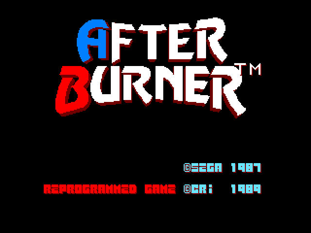 After Burner II 0