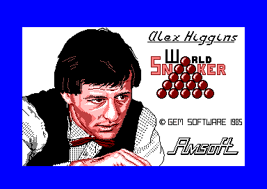 Alex Higgins' World Snooker abandonware