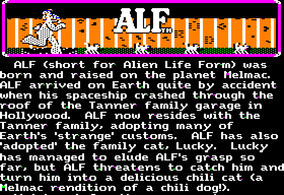 ALF: The First Adventure 2