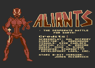 Aliants: The Desperate Battle For Earth! 0