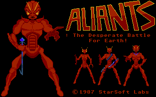 Aliants: The Desperate Battle For Earth! 0