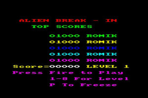 Alien Break-In abandonware