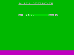 Alien Destroyer 7