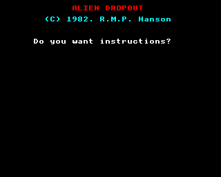 Alien Dropout 1