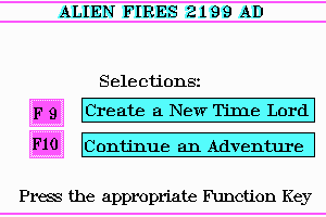Alien Fires: 2199 AD 1