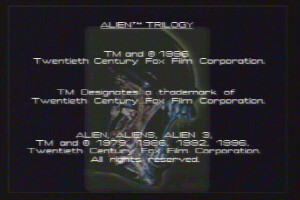 Alien Trilogy 0