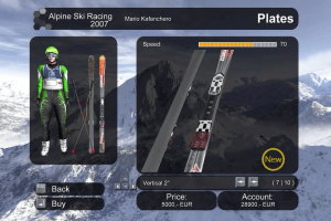 Alpine Ski Racing 2007: Bode Miller vs. Hermann Maier 4