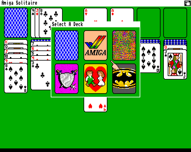 Amiga Solitaire abandonware