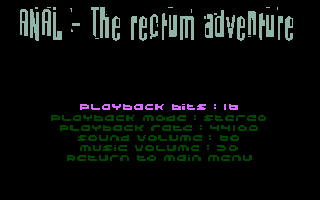ANAL: The Rectum Adventure 1