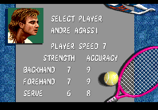 Andre Agassi Tennis abandonware