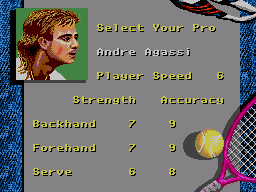 Andre Agassi Tennis abandonware