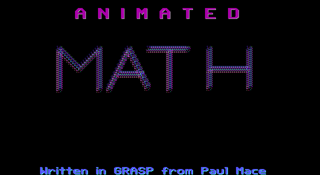 Animated Math abandonware