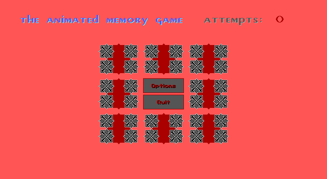 Animated Memory Game abandonware