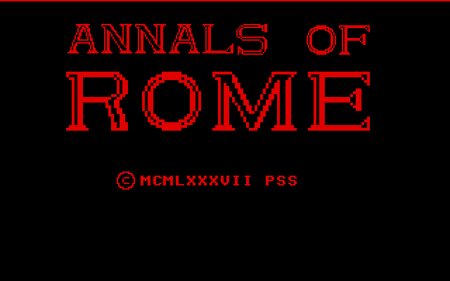 Annals of Rome 0