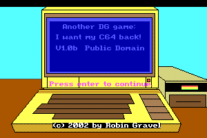 Another DG Game: I Want My C64 Back 0
