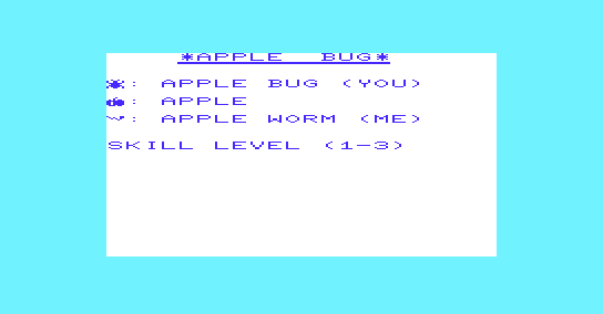 Apple Bug abandonware