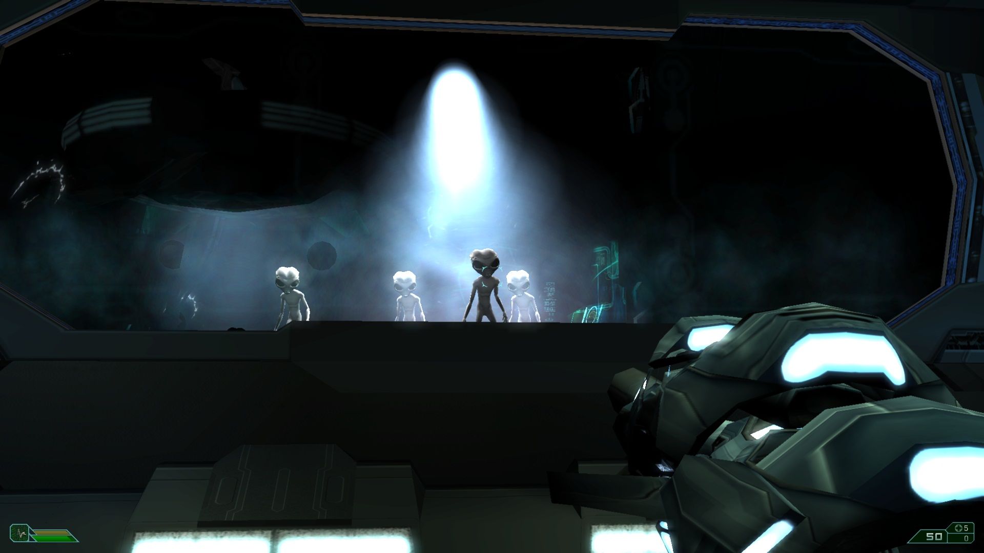 The classic pc freeware title AREA 51 (2005) works on the deck