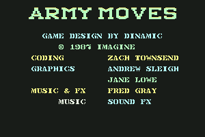 Army Moves 0