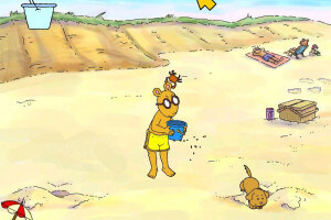 Arthur's Sand Castle Contest 9
