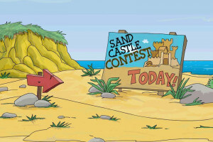 Arthur's Sand Castle Contest 2