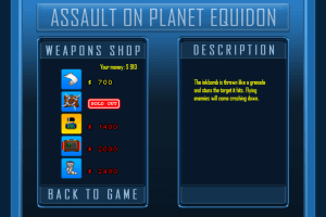 Assault on Planet Equidon 10