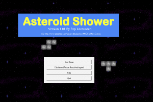 Asteroid Shower 0