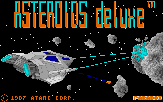 Asteroids Deluxe 0