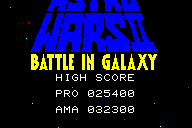 Astro Wars II: Battle in Galaxy 0