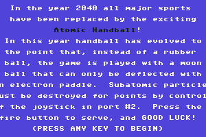 Atomic Handball 1