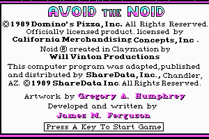 Avoid The Noid 2