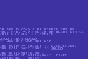 B-1 Nuclear Bomber abandonware