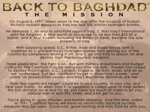 Back to Baghdad 3