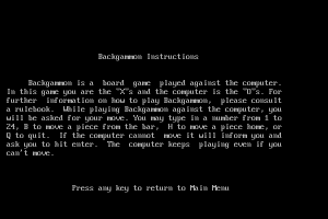 Backgammon 2