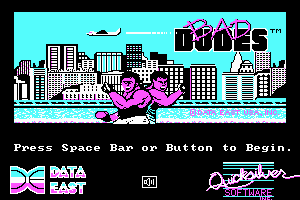 Bad Dudes abandonware