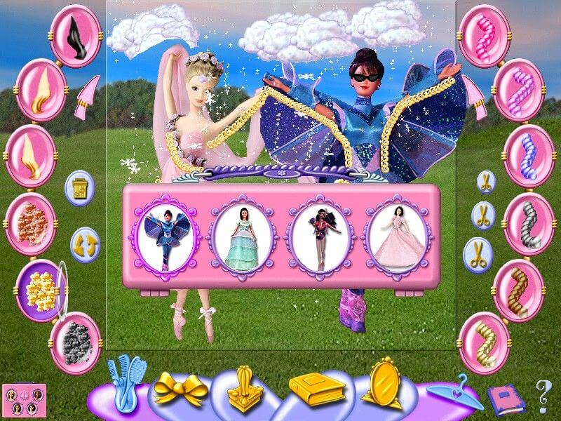 barbie beauty styler pc game free download