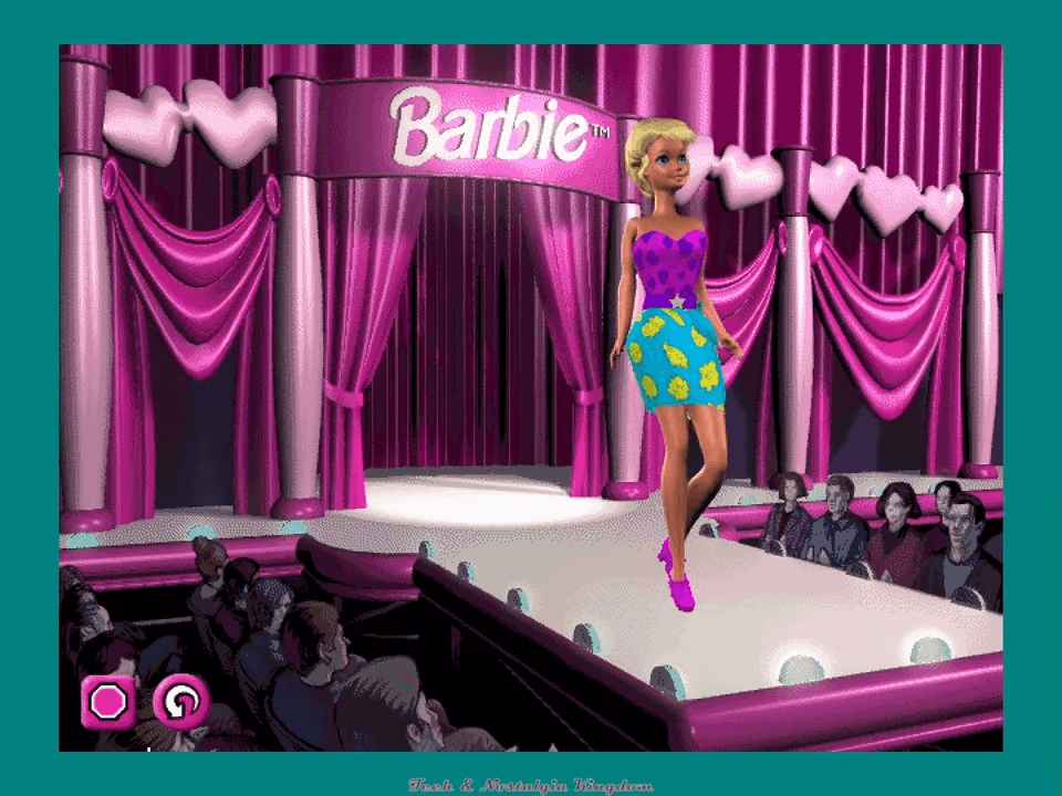 Barbie Fashion Designer Download (1996 Educational Game)