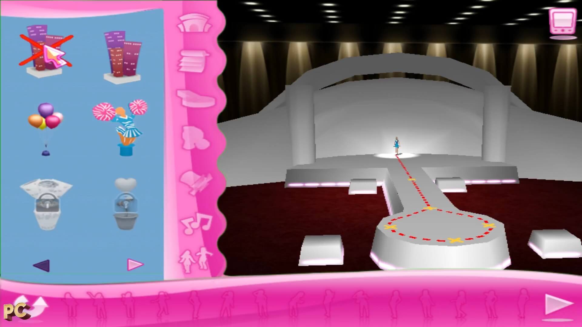 Jogo Barbie Fashion Show Stage