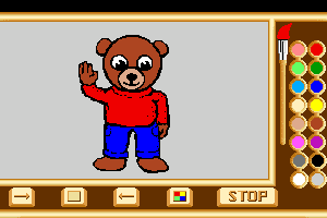 Barney Bear Goes to School 13