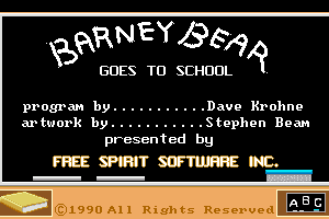 Barney Bear Goes to School 1