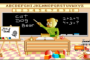 Barney Bear Goes to School 6