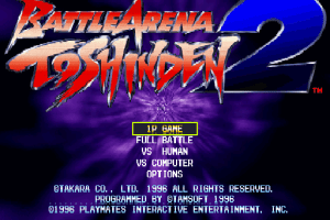 Battle Arena Toshinden 2 0