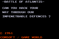 Battle of Atlantis 0
