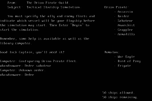 Begin: A Tactical Starship Simulation 10