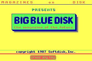 Big Blue Disk #10 0