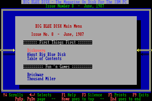 Big Blue Disk #10 1