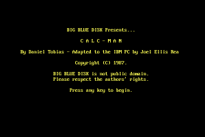 Big Blue Disk #12 1