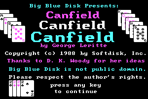 Big Blue Disk #18 1
